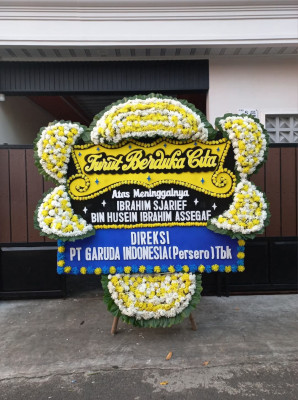 Papan Bunga Duka di Pademangan
